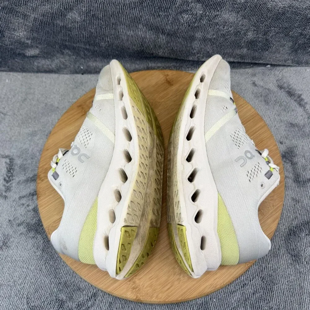 On Cloudsurfer Shoes Womens Size 9.5 White Mesh Running Sneakers 3WD10440248